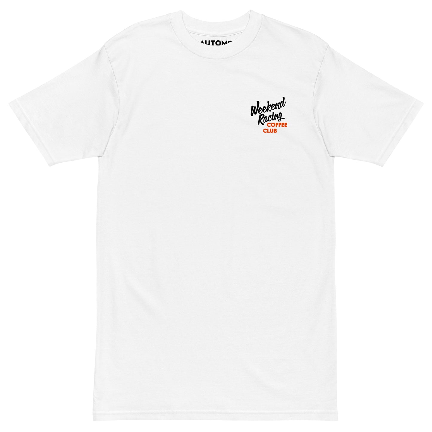 Weekend Racing Coffee Club Tshirt - White